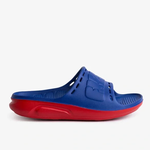 Freshy Cali Blue and Red Slide Sandals 🆕 - Picture 3 of 9